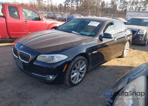 2011 BMW 535I z USA, uszkodzony, nr VIN WBAFR7C56BC800770